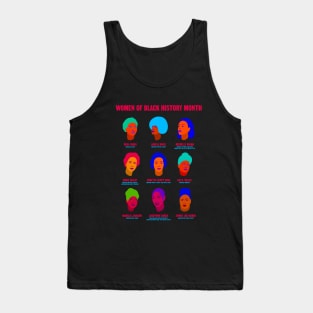 Women Of Black History Month Tank Top